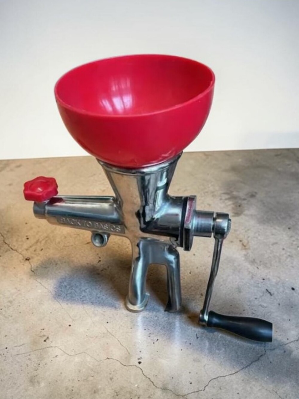 Vintage Stainless Steel Manual Wheatgrass Juicer